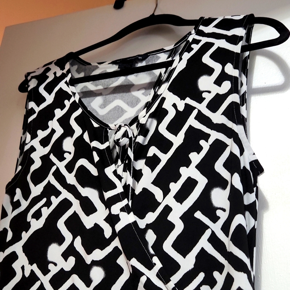 French Connection Geometric Print Maci  Dress UK size 16